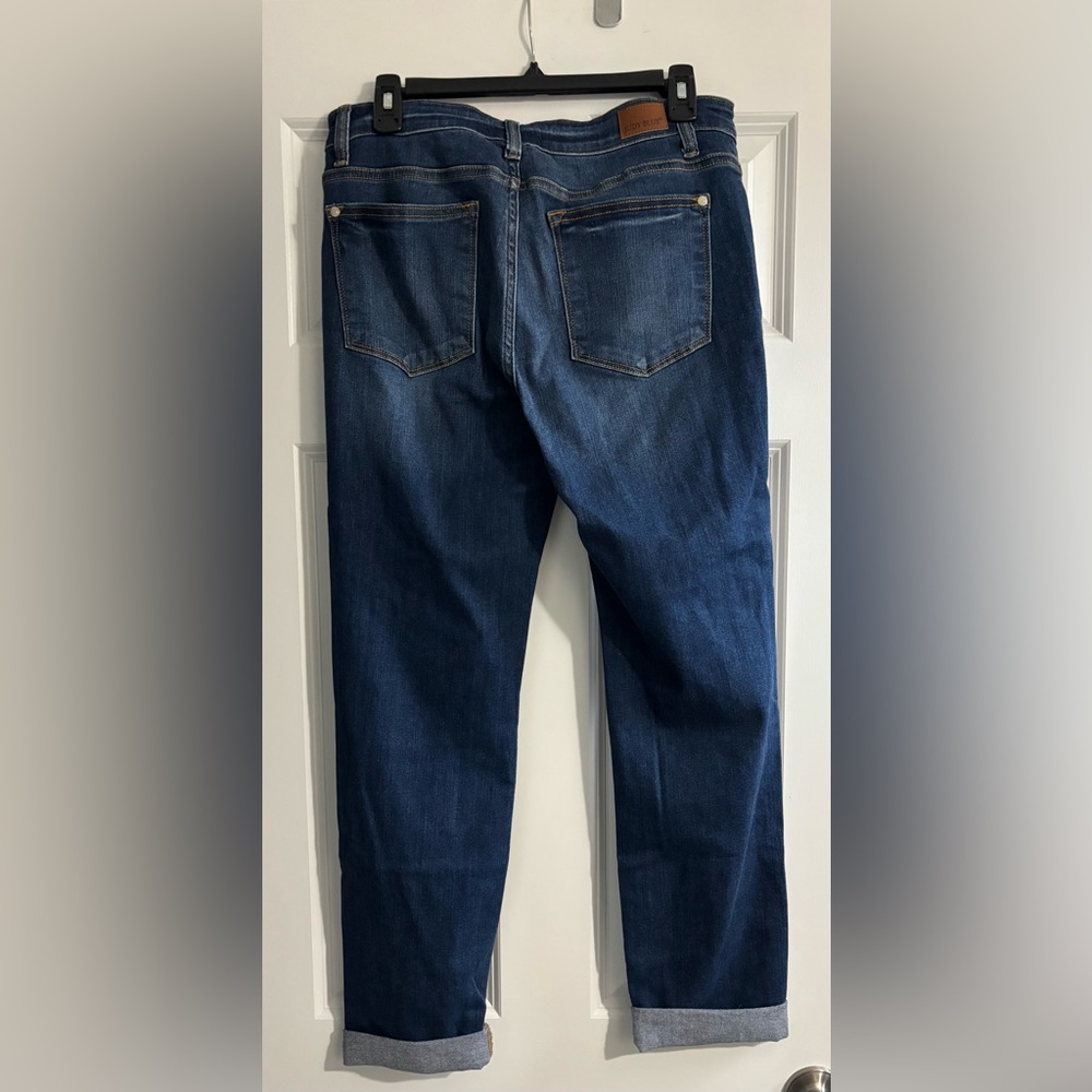 Judy Blue women's Dark Wash Straight Jeans